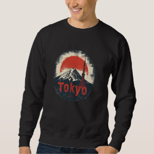 Tokyo Japan Culture graphic Japanese Aesthetics Sweatshirt