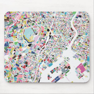 Tokyo Japan Map Mouse Pad