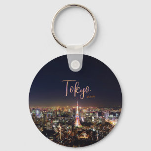 Tokyo Japan Personalised Keychain Memento Gift