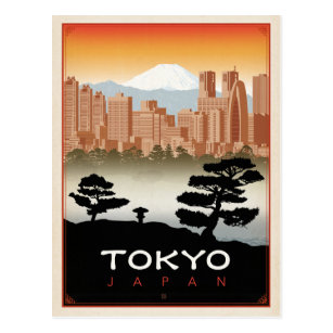 Tokyo, Japan Postcard