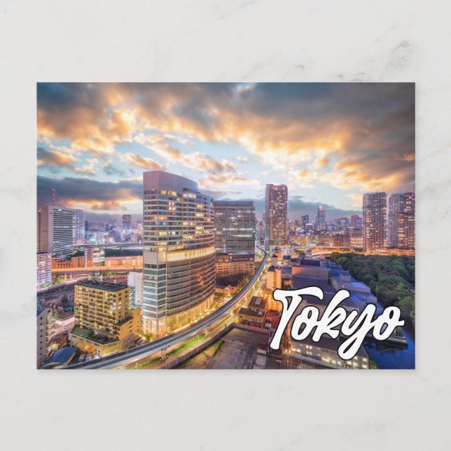 Tokyo, Japan Postcard (Front)