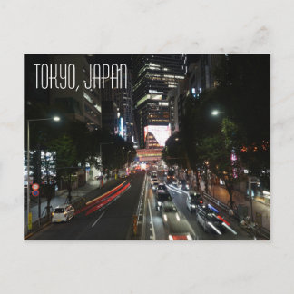 Tokyo Japan Shibuya City Centre Scene Postcard