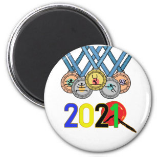 Tokyo Japan Sports Games 2021 Souvenirs  Magnet