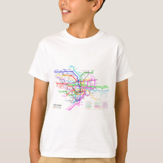 Tokyo Japan Subway Map T-Shirt