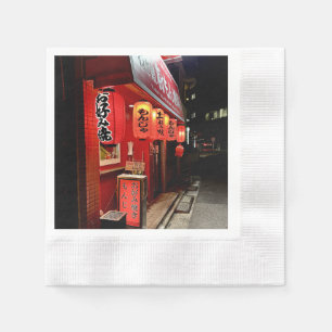 Tokyo Japan Takeout Restaurant Napkin
