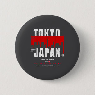 Tokyo Japan The Land Of The Rising Sun Original St 6 Cm Round Badge