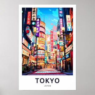 Tokyo Japan Travel Print
