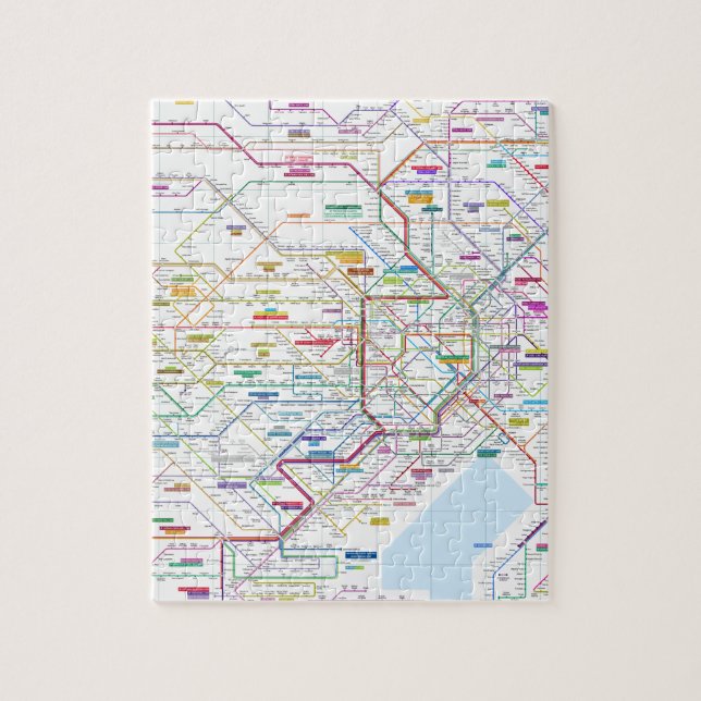 Tokyo Jigsaw Puzzle (Vertical)