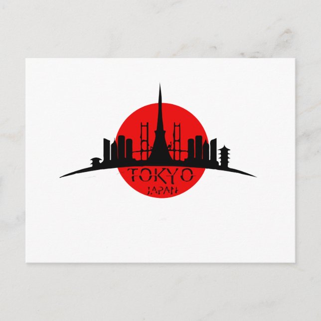 Tokyo Landmark Postcard (Front)