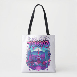 Tokyo Landmarks Tote Bag