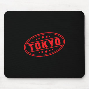 Tokyo Logo Tag #5 Kyoto Vacation Fuji Osaka Souven Mouse Pad