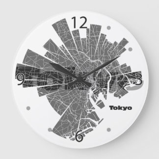 Tokyo Map Clock