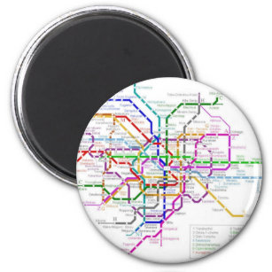 Tokyo Metro Map Magnet