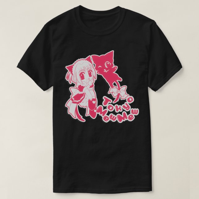 Tokyo Mew Mew Furoku style  T-Shirt (Design Front)