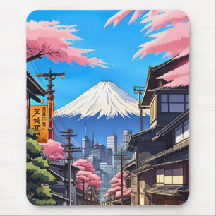 Tokyo Mt Fuji Mouse Pad