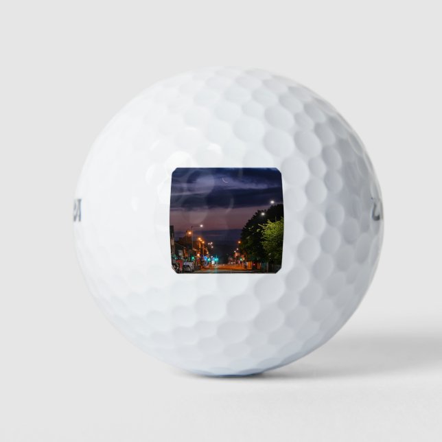 Tokyo night view golf balls (Front)