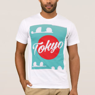 Tokyo rising sun vintage travel poster T-Shirt