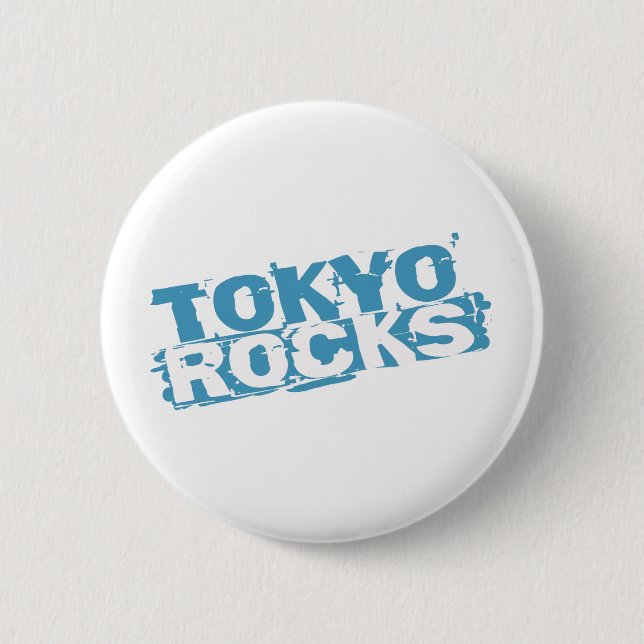 Tokyo Rocks Button (Front)