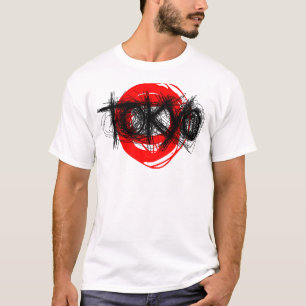 Tokyo Scratch T-Shirt Red