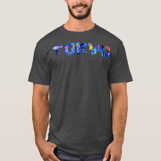 Tokyo Shinjuku Street Aesthetic Signboards Japan T T-Shirt
