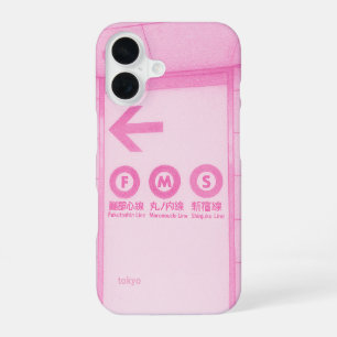 tokyo shinjyuku iPhone 16 case