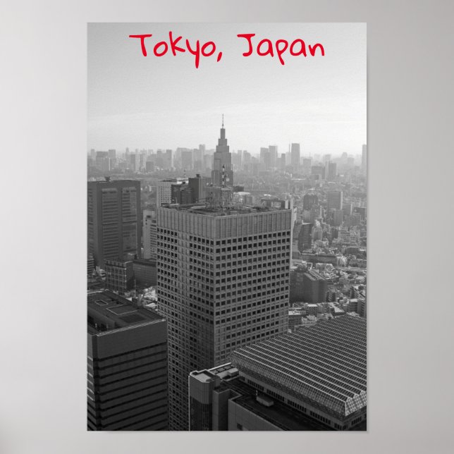 Tokyo skyline poster (Front)
