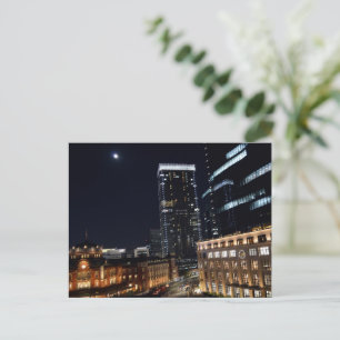 Tokyo Station at Night Postcard