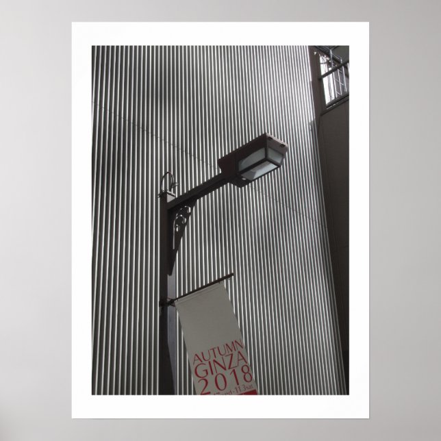 Tokyo Streetlights: Ginza Poster (Front)