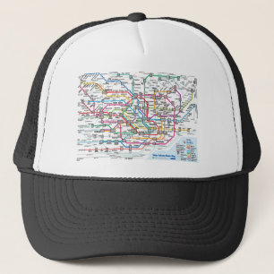 Tokyo Subway Map Baseball Cap
