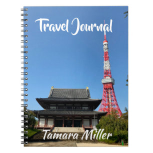 Tokyo Tower and Zojoji Temple Notebook