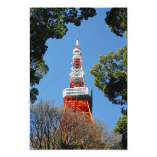 Tokyo Tower, Japan Photo Print