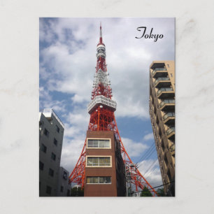 tokyo tower postcard