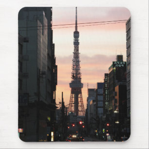 Tokyo Tower Sunrise 東京タワー日の出 Mouse Pad