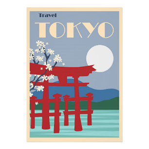 Tokyo Travel Poster
