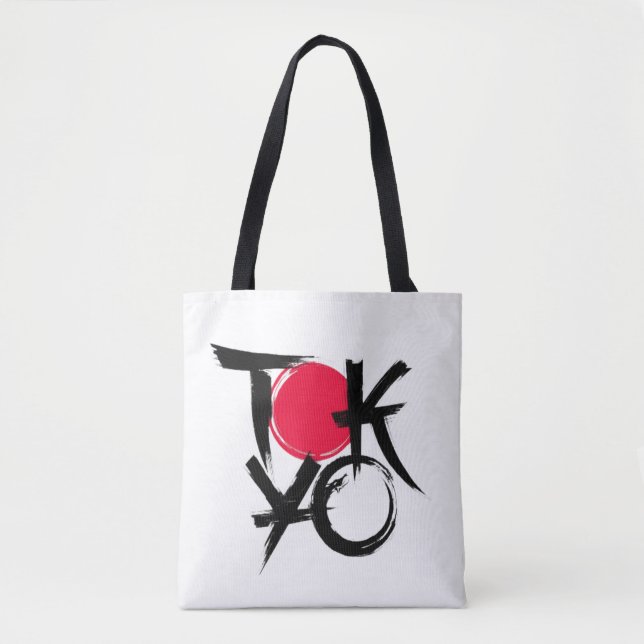 Tokyo Vibes Tote Bag (Front)