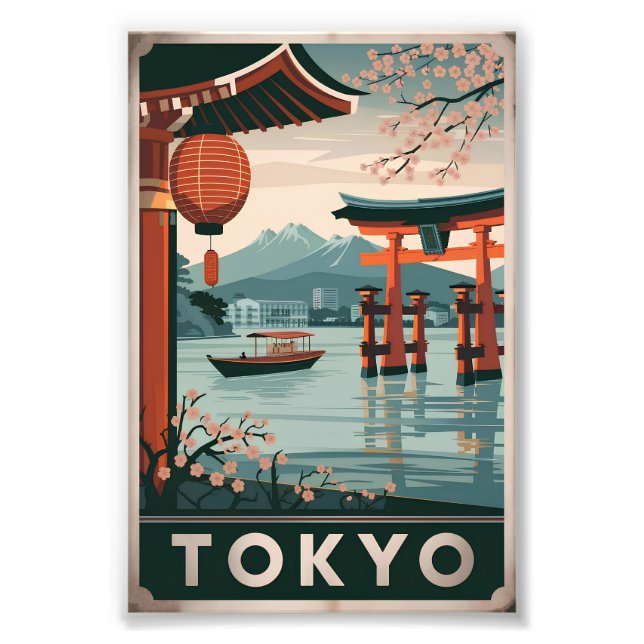 Tokyo vintage photo print (Front)