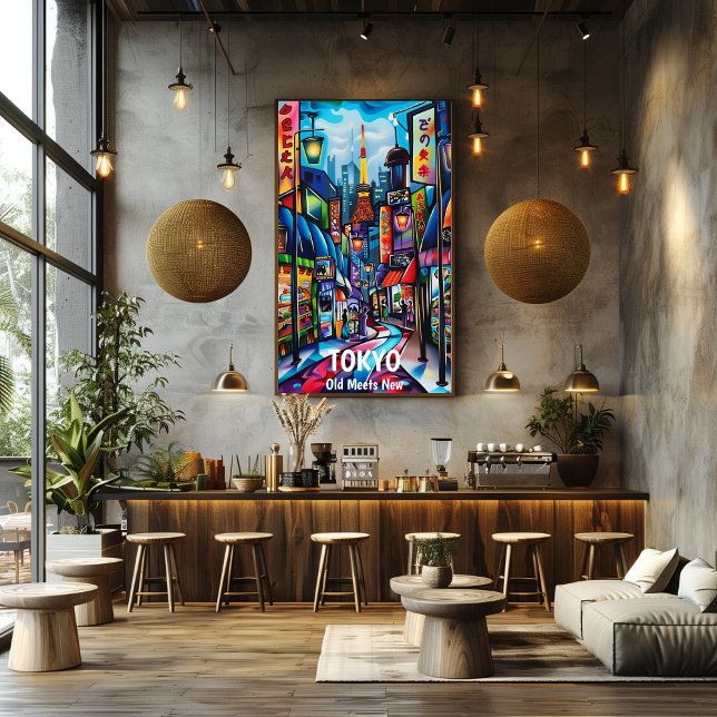 Tokyo: Where Old Meets New. Poster (Creator Uploaded)