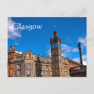 Tolbooth Steeple, Glasgow Cross, Glasgow Postcard