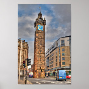 Tolbooth Steeple, Glasgow Poster