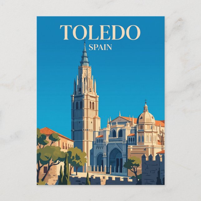 Toledo Cathedral Spain Postcard (Front)