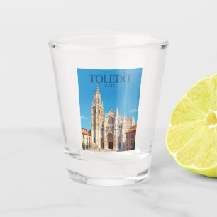 Toledo Cathedral Spain Shot Glass