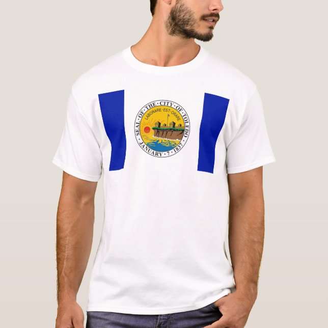 Toledo city flag T-Shirt (Front)