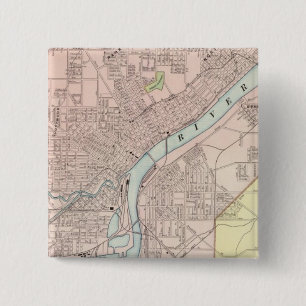 Toledo, Ohio 15 Cm Square Badge