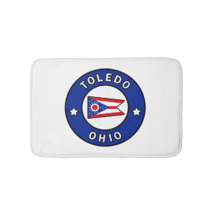 Toledo Ohio Bath Mat