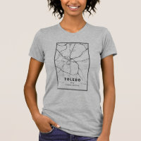 Toledo, Ohio City Map | Minimalist Art