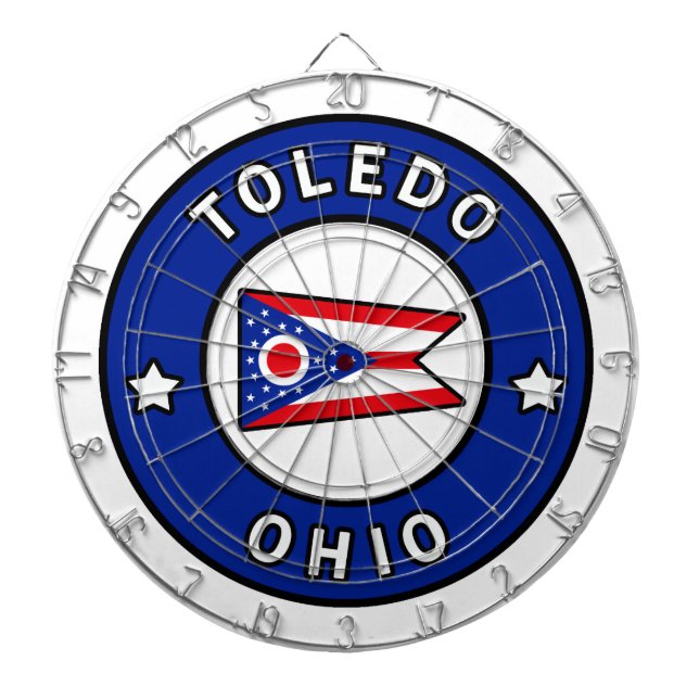 Toledo Ohio Dartboard (Front)