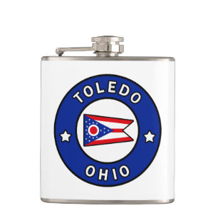 Toledo Ohio Hip Flask