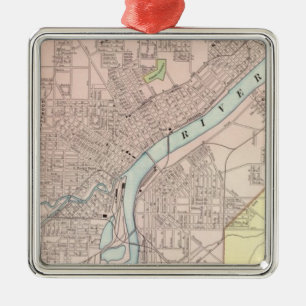 Toledo, Ohio Metal Ornament