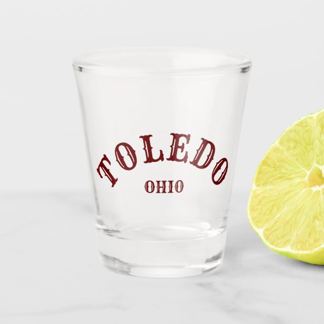 Toledo, Ohio Shot Glass (Front)