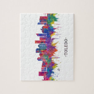 Toledo Ohio Skyline Jigsaw Puzzle